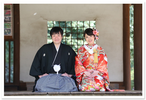 花嫁様のお写真♪　色鮮やかな和装花嫁様