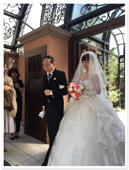 花嫁様のお写真♪ 【グレースティアラ・パール】