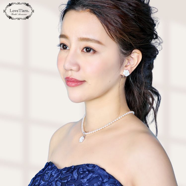 イヤリング　ウエディング　ブライダル　結婚式