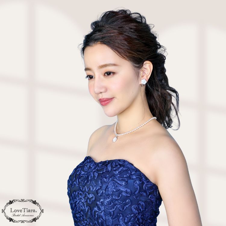 イヤリング　ウエディング　ブライダル　結婚式