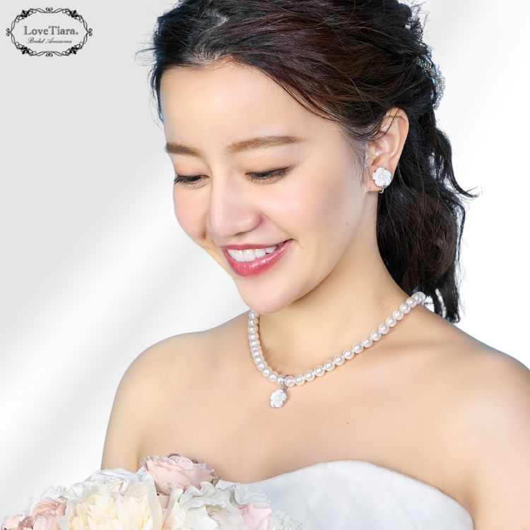 イヤリング　ウエディング　ブライダル　結婚式