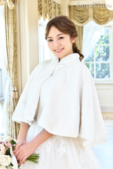 着用イメージ ヘッドドレス ウエディング 結婚式