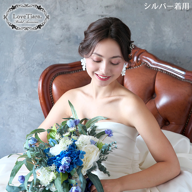 イヤリング　ウエディング　ブライダル　結婚式