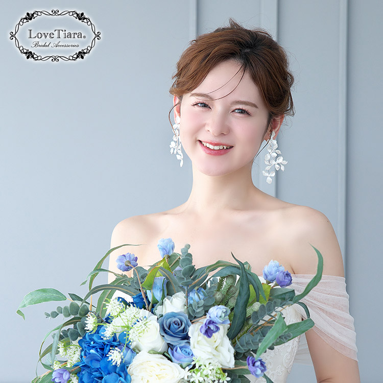 イヤリング　ウエディング　ブライダル　結婚式