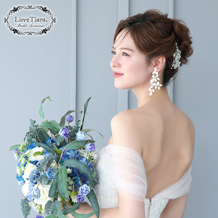 イヤリング　ウエディング　ブライダル　結婚式
