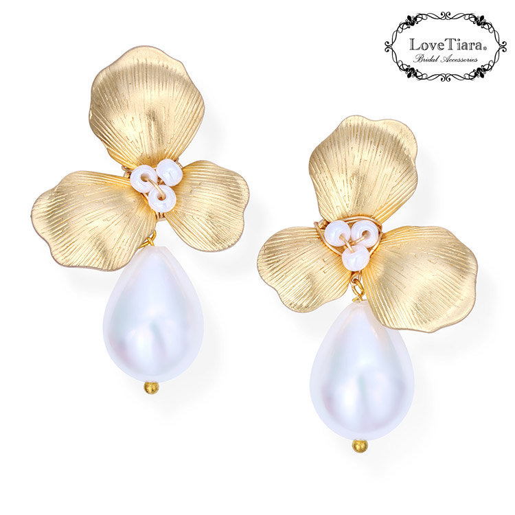 イヤリング　ウエディング　ブライダル　結婚式