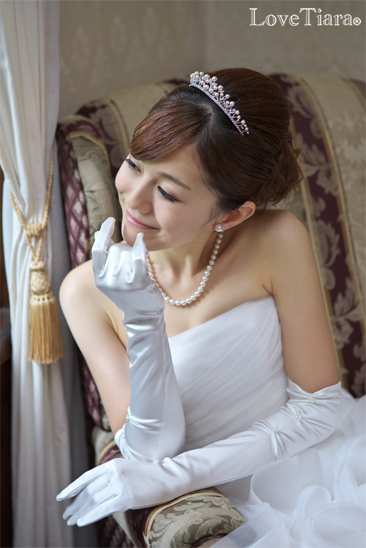 着用イメージ ティアラ ウエディング 結婚式