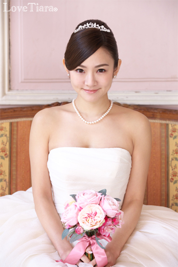 着用イメージ ティアラ ウエディング 結婚式
