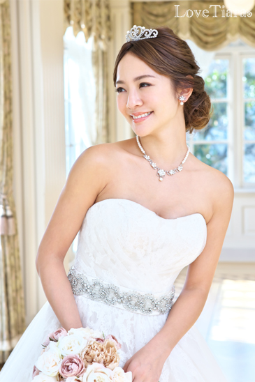 着用イメージ ティアラ ウエディング 結婚式