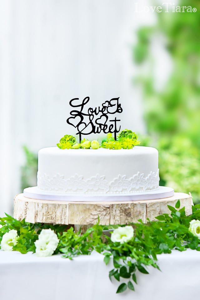 ケーキトッパー　ウェディング　結婚式