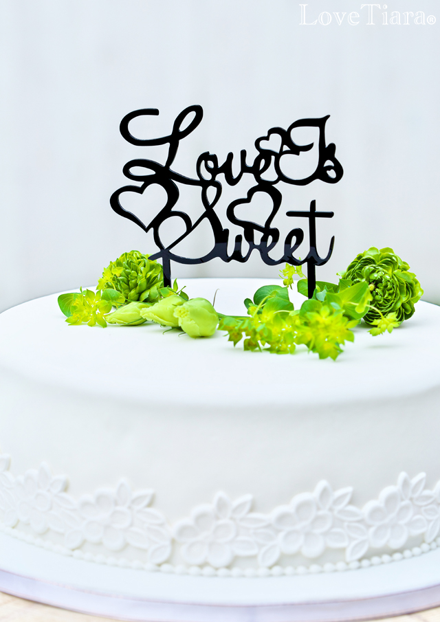ケーキトッパー　ウェディング　結婚式