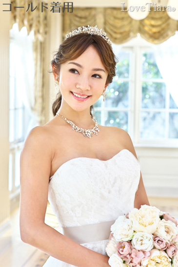 着用イメージ ティアラ ウエディング 結婚式