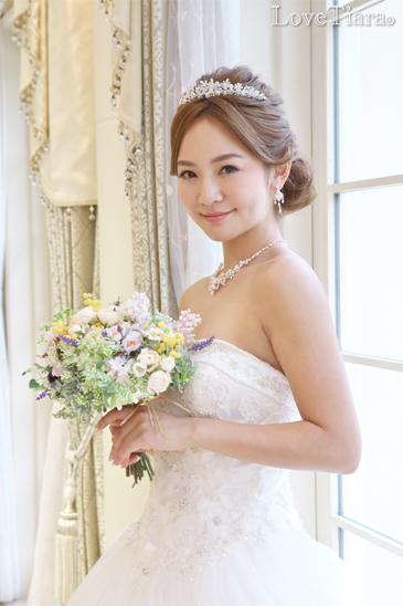 着用イメージ ティアラ ウエディング 結婚式