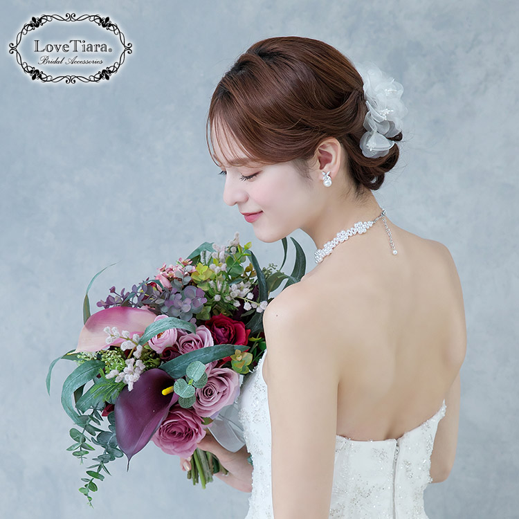 ヘッドドレス　ウエディング　ブライダル　結婚式