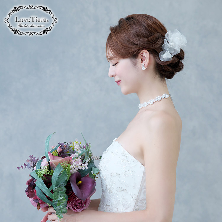 ヘッドドレス　ウエディング　ブライダル　結婚式