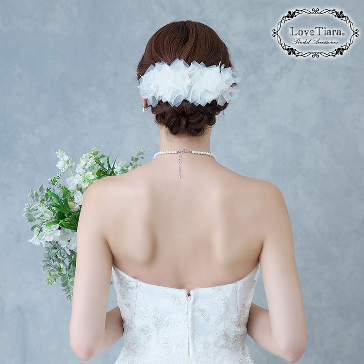 ヘッドドレス　ウエディング　ブライダル　結婚式