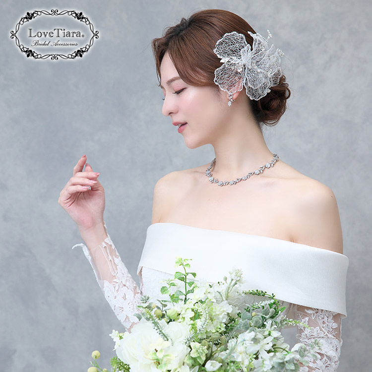 ヘッドドレス　ウエディング　ブライダル　結婚式