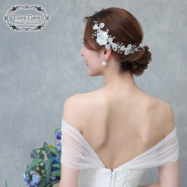 ヘッドドレス　ウエディング　ブライダル　結婚式