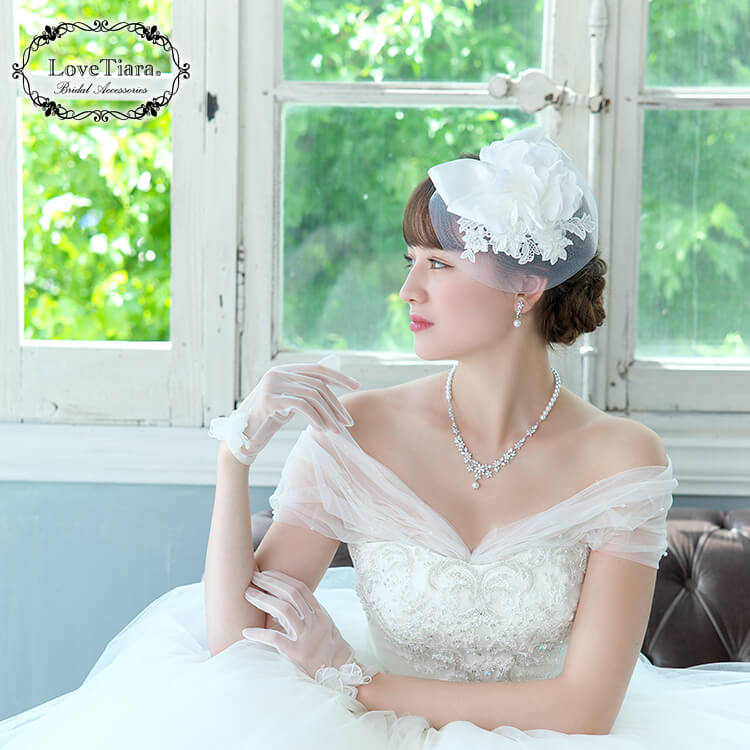 ヘッドドレス ウエディング ブライダル 結婚式