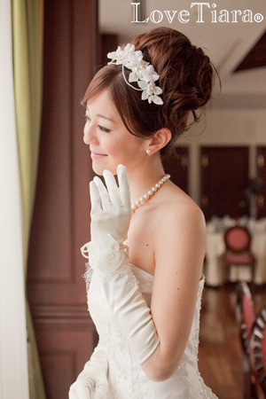 ヘッドドレス　ウェディング　ブライダル　結婚式