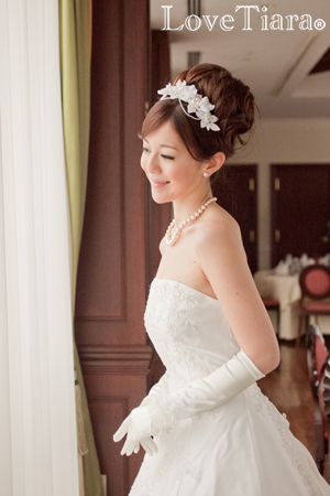 ヘッドドレス　ウェディング　ブライダル　結婚式