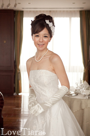 ヘッドドレス　ウェディング　ブライダル　結婚式
