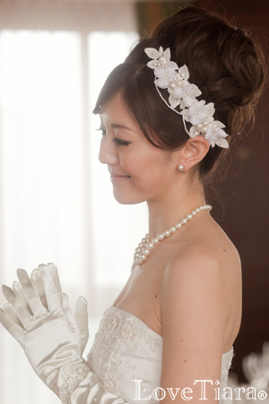 ヘッドドレス　ウェディング　ブライダル　結婚式