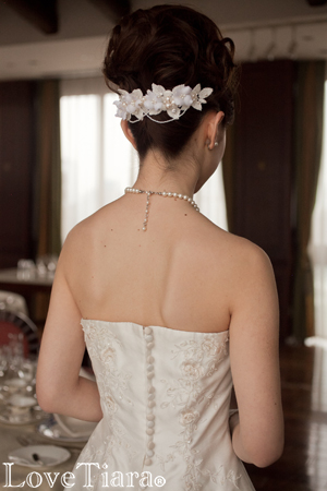 ヘッドドレス　ウェディング　ブライダル　結婚式