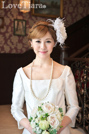 ヘッドドレス　ウェディング　ブライダル　結婚式