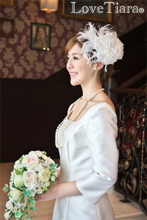 ヘッドドレス　ウェディング　ブライダル　結婚式