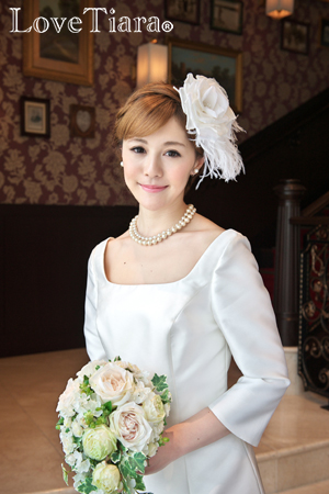 ヘッドドレス　ウェディング　ブライダル　結婚式