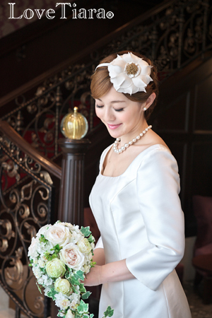 ヘッドドレス　ウェディング　ブライダル　結婚式