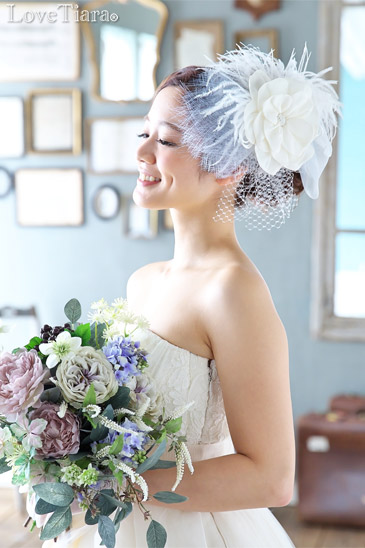 ヘッドドレス ウエディング ブライダル 結婚式