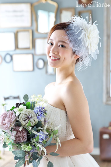 ヘッドドレス ウエディング ブライダル 結婚式