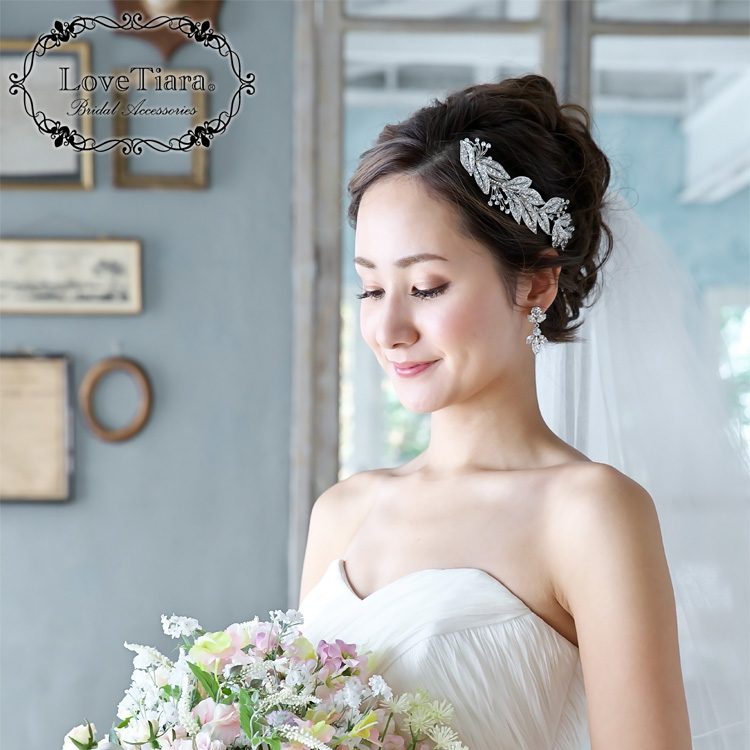 ブライダル ヘッドドレス ウェディング 花輪 ティアラ 結婚式 髪飾り 通販