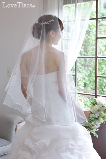 結婚式 ブライダル ウェディング ヘッドドレス リーフ 葉 ボタニカル ナチュラル バックカチューシャ