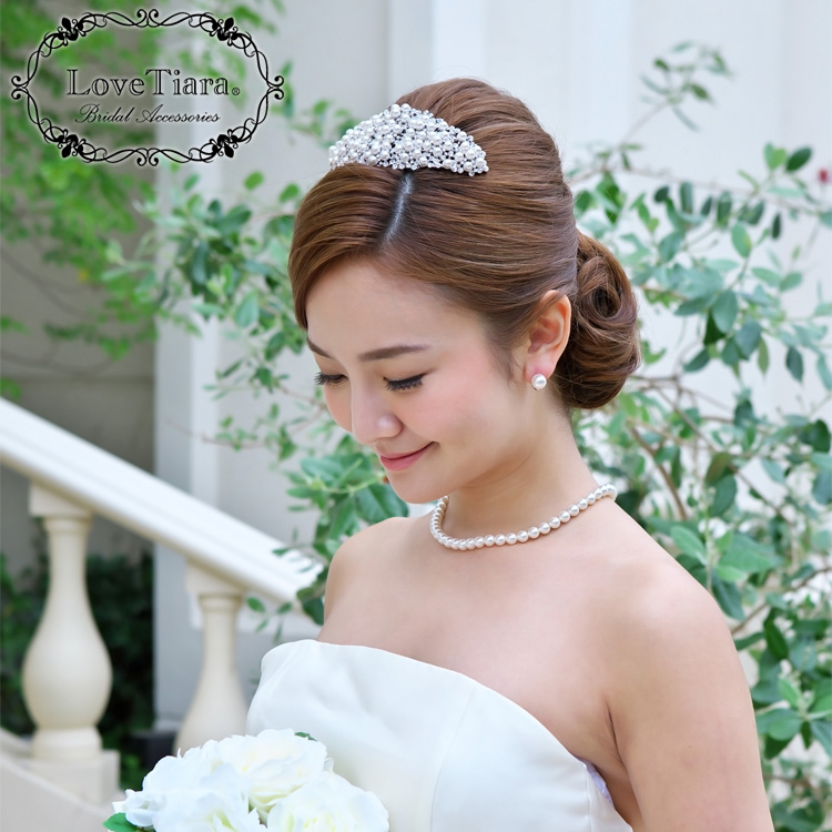 激安商品 rウェディングティアラ❀ブライダル ヘアアクセサリー 結婚式髪飾りヘッドドレス