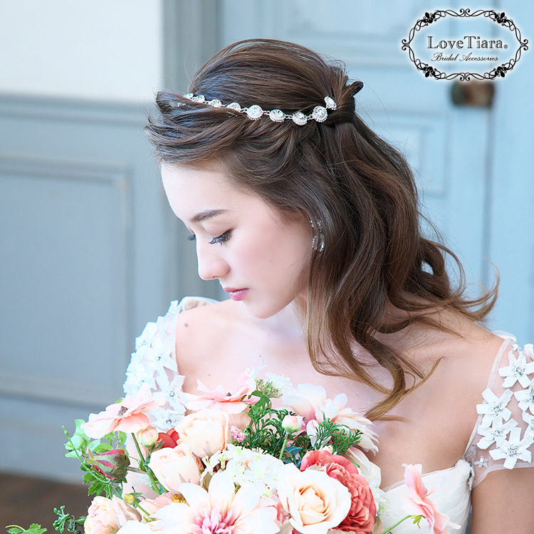 カチューシャ　ウエディング　ブライダル　結婚式