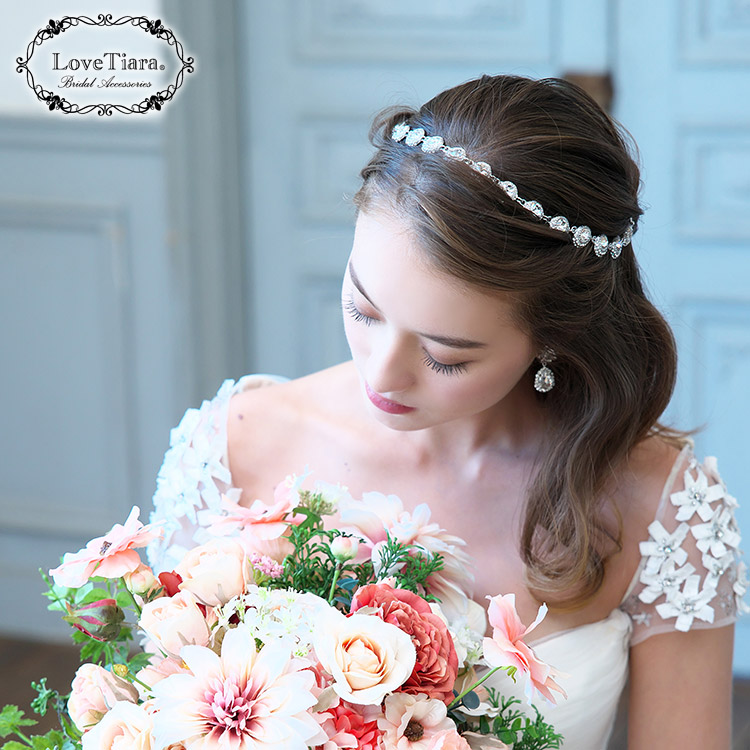 カチューシャ 【スパークル】・アウトレット 通信販売ブライダル