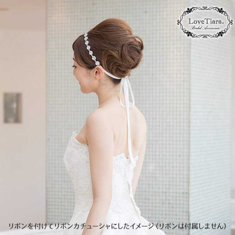カチューシャ　ウエディング　ブライダル　結婚式