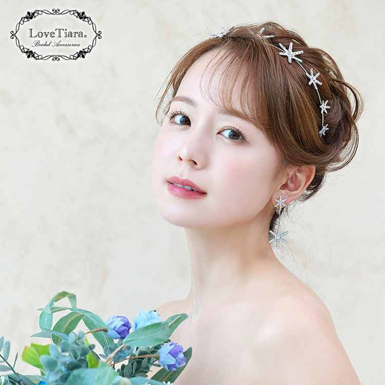 カチューシャ　ウエディング　ブライダル　結婚式