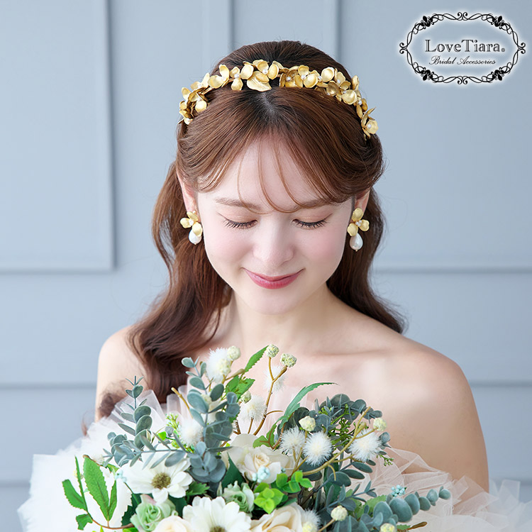 カチューシャ　ウエディング　ブライダル　結婚式