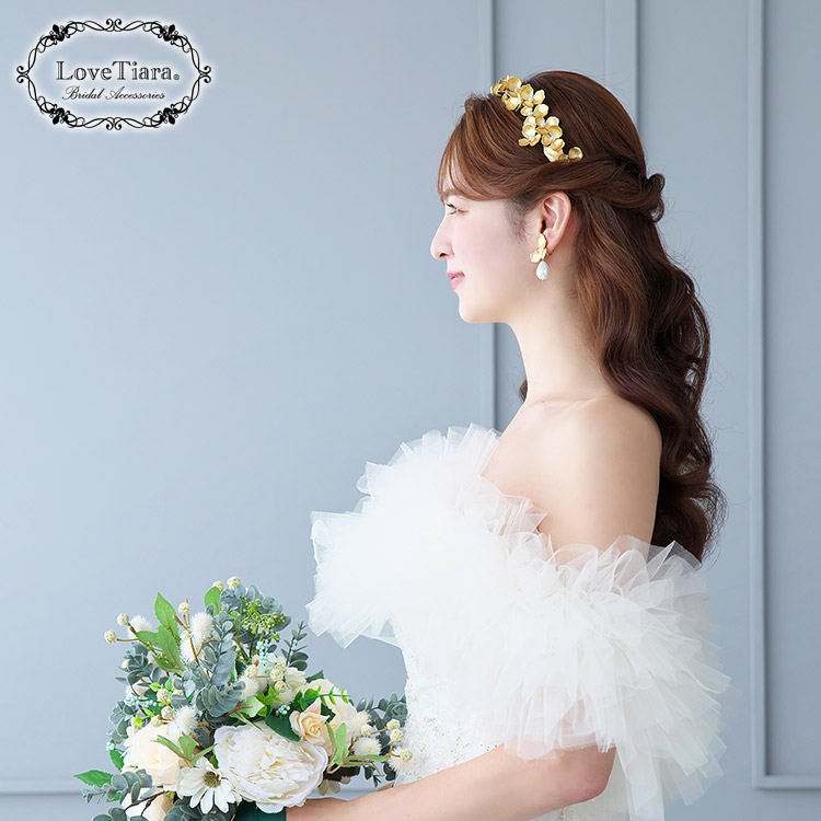 カチューシャ　ウエディング　ブライダル　結婚式