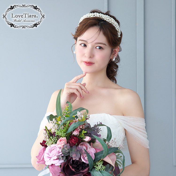 ヘッドドレス　ウエディング　ブライダル　結婚式