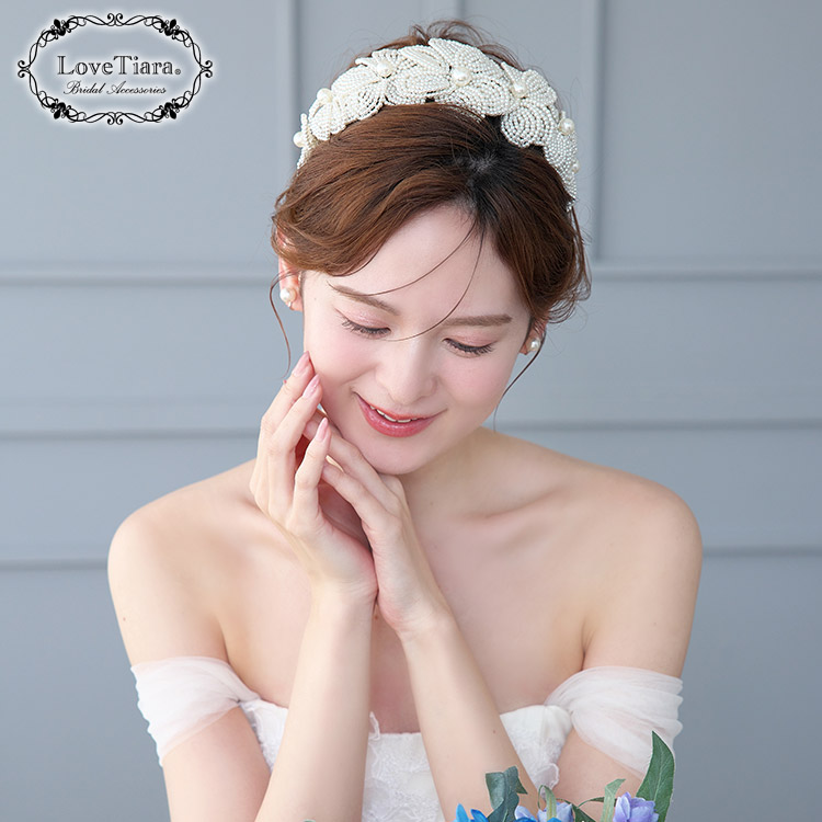 カチューシャ　ウエディング　ブライダル　結婚式