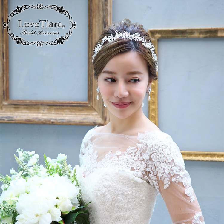 カチューシャ リボンカチューシャ ウェディング ブライダル 結婚式