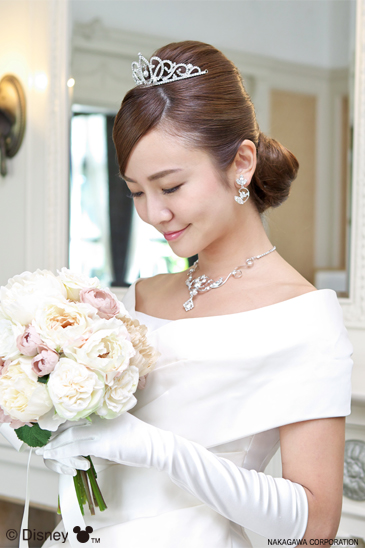 着用イメージ ネックレス ウェディング 結婚式