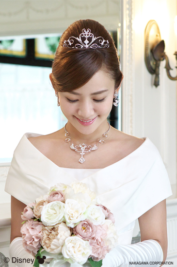 着用イメージ ネックレス ウェディング 結婚式