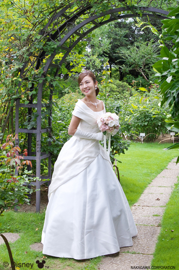 着用イメージ ネックレス ウェディング 結婚式