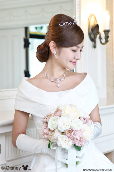 着用イメージ ネックレス ウェディング 結婚式